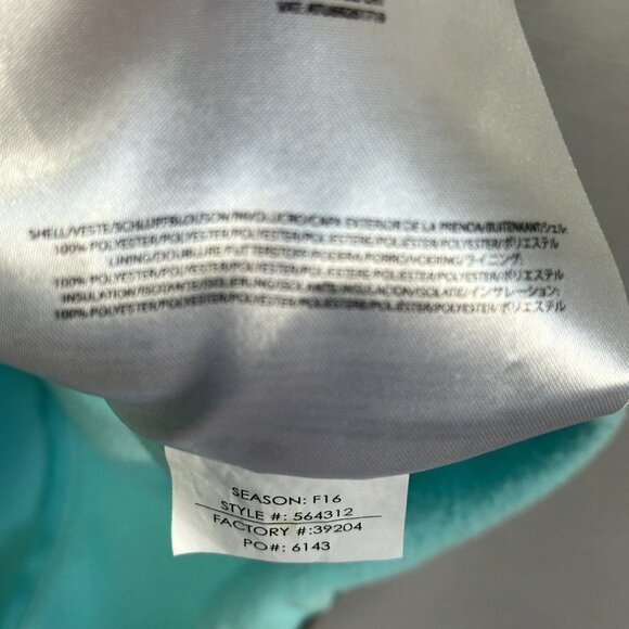 Spyder Vest Womens XL Blue Full Zip Chris Davenport Nylon Shell Puffer Jacket - Picture 13 of 13